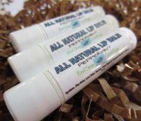 All Natural Peppermint Lip Balm
